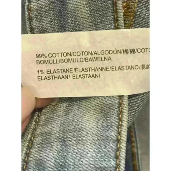 NWT Women's EVIDNT Verona Skinny Ankle Distressed Jeans Size 26 By Anthropologie - Picture 5 of 6